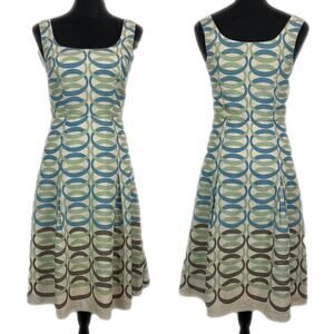 EUC- Lyndia Procanik Arc of Circle Fit-Flare Dress
